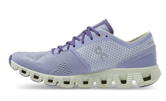 On Women's Lavender/Ice Cloud X Comfort Running Shoe 40.99697