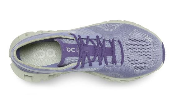 On Women's Lavender/Ice Cloud X Comfort Running Shoe 40.99697