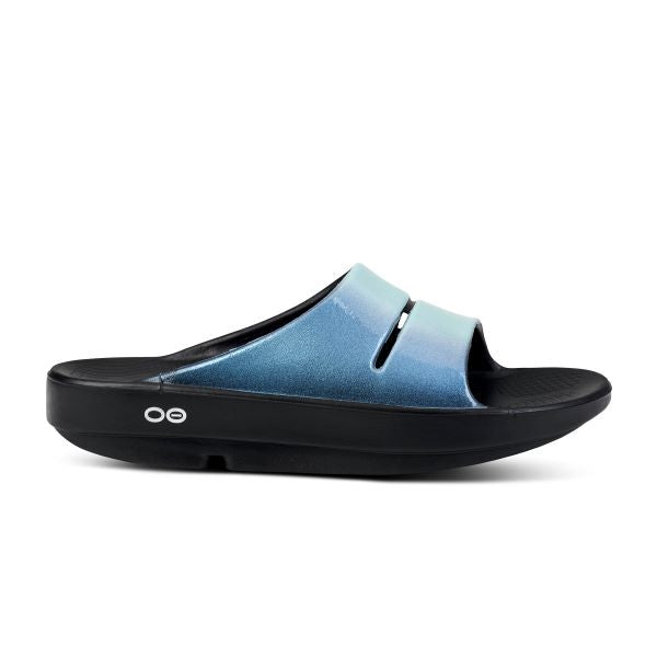 Oofos Atlantis Ooahh Luxe Slide Women's Sandals 1101-ATLANTIS