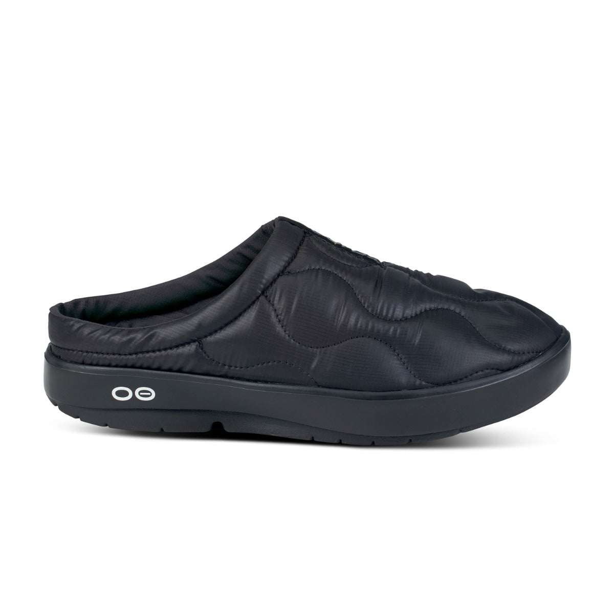 OOFOS Black OOCOOZIE Thermo Mule Men's Recovery Shoes 58286