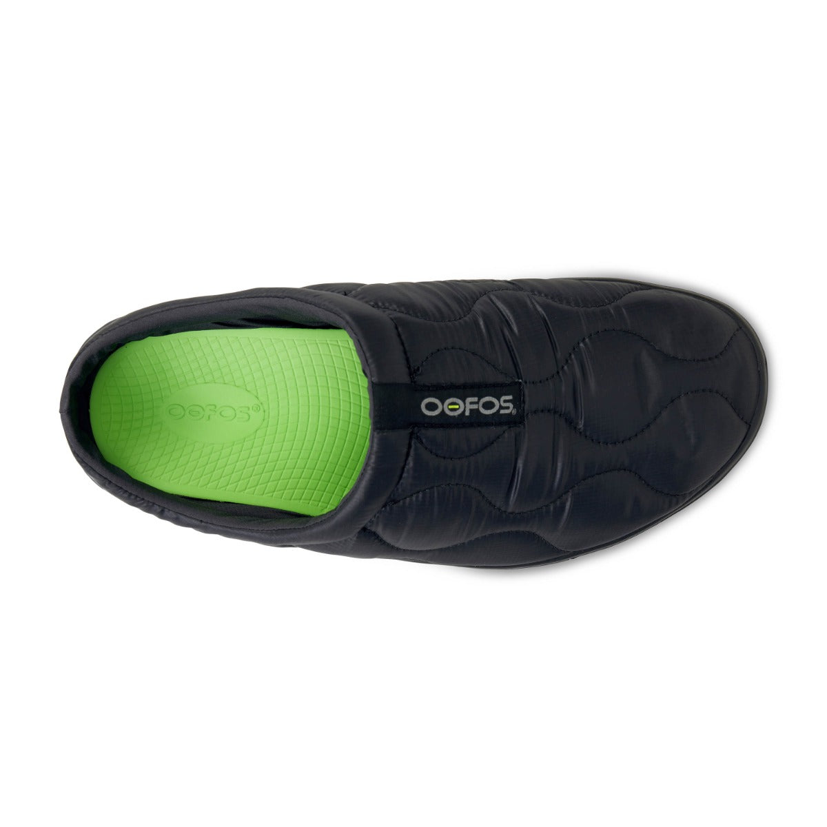 OOFOS Black OOCOOZIE Thermo Mule Men's Recovery Shoes 58286
