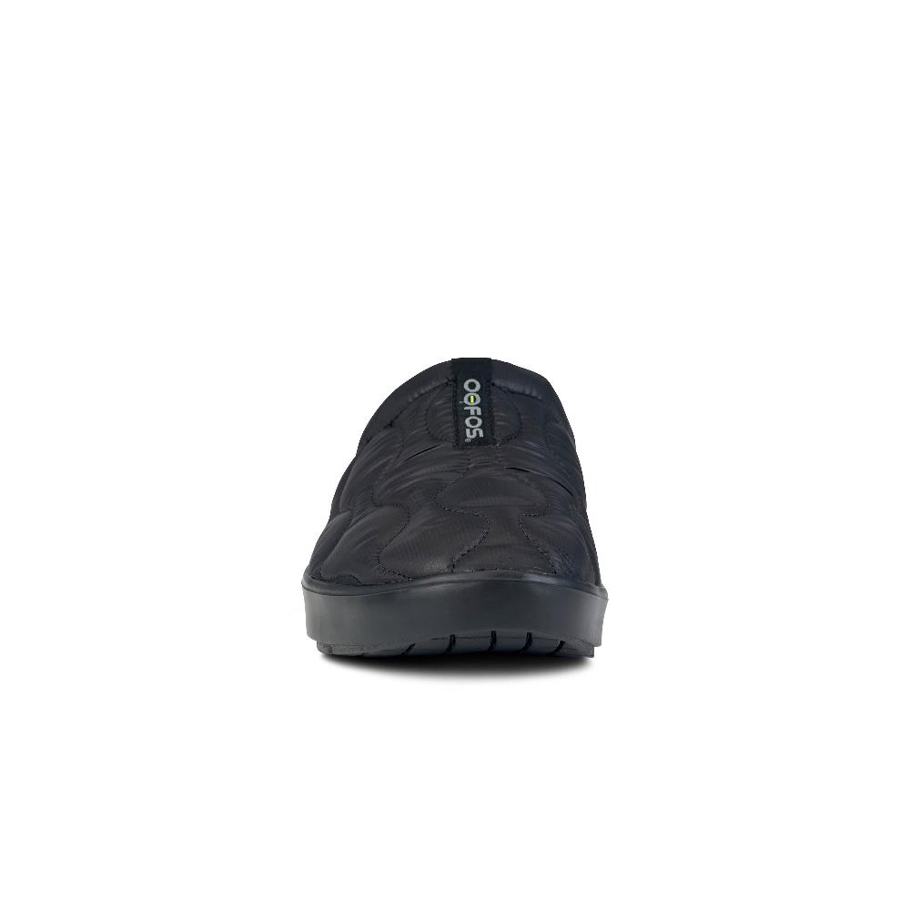 Oofos Black OOcoozie Thermo Women's Mule Shoe 5276-BLLK