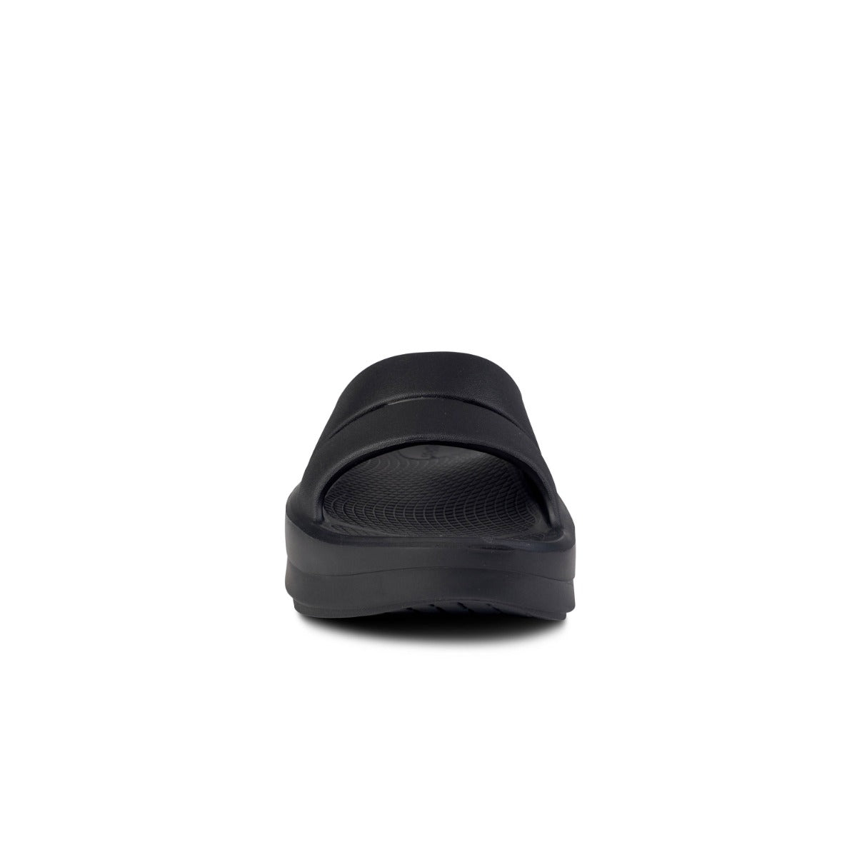 Oofos Black OOmeg OOahh Women's Slide Sandals 1110-BLACK
