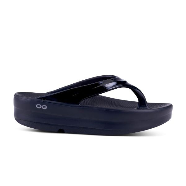 Oofos Black OOmega Oolala Women's Sandals 1410-BLACK