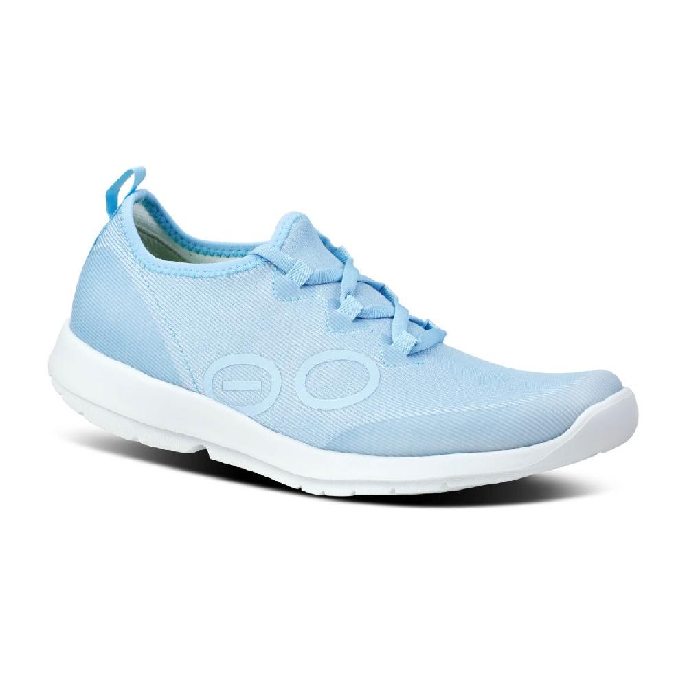 Oofos Carolina Blue OOMG Sport LS Low Women's Shoes 5076-CAROLINA