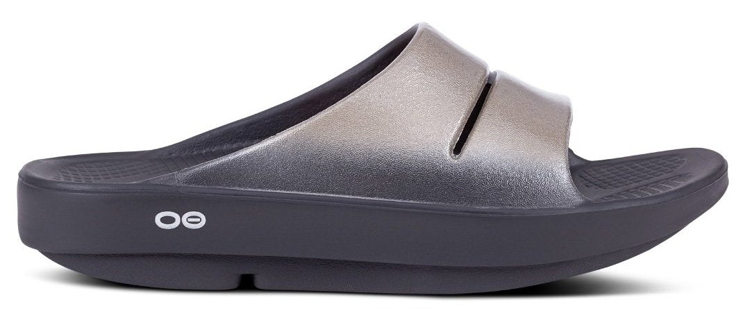 Oofos Latte Oaahh Lux Slide Comfort Womens Sandals 1101-LATTE