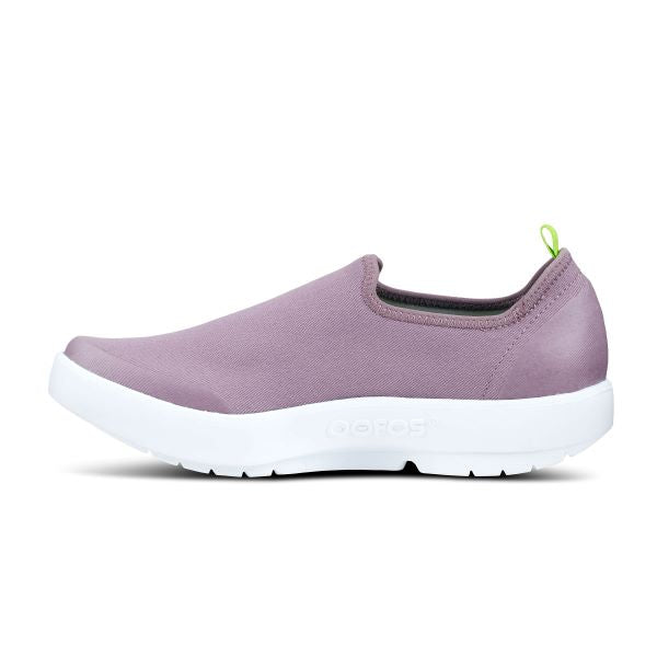 OOfos Mauve/White OOMG EEZEE Women's Comfort Shoes 5072-MAUVE