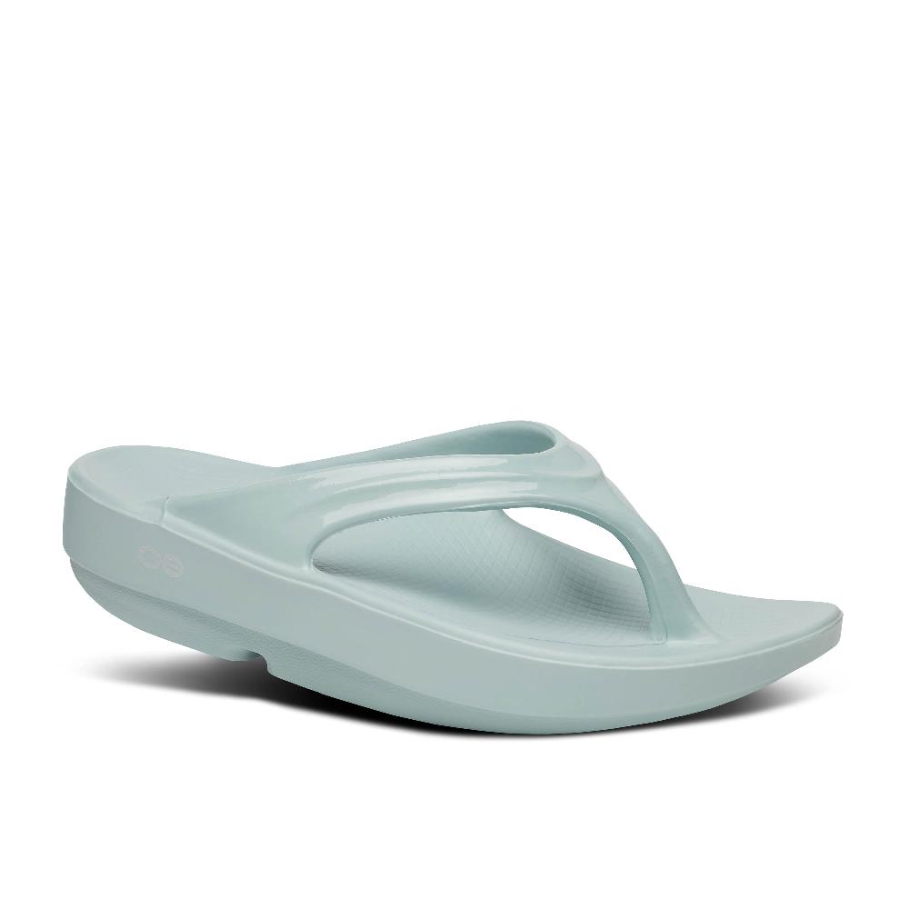 Oofos Mist OOlala Thong Women's Sandals 1400-MIST