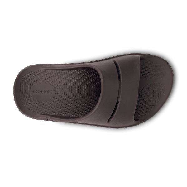 Oofos Mocha Ooahh Mens Slide Sandals 1100-MOCHA