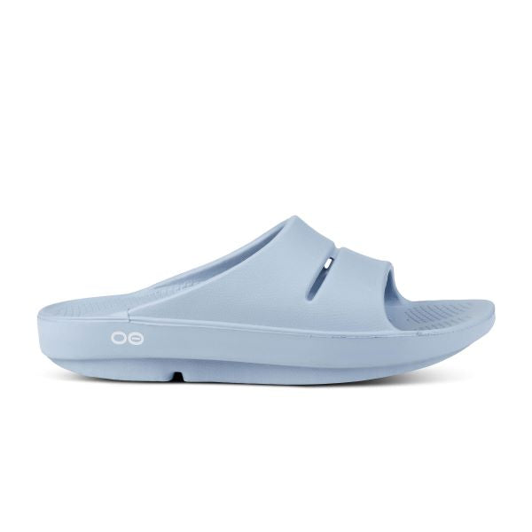 Oofos Neptune Blue OOahh Women's Slides 1100-NEPTUNE