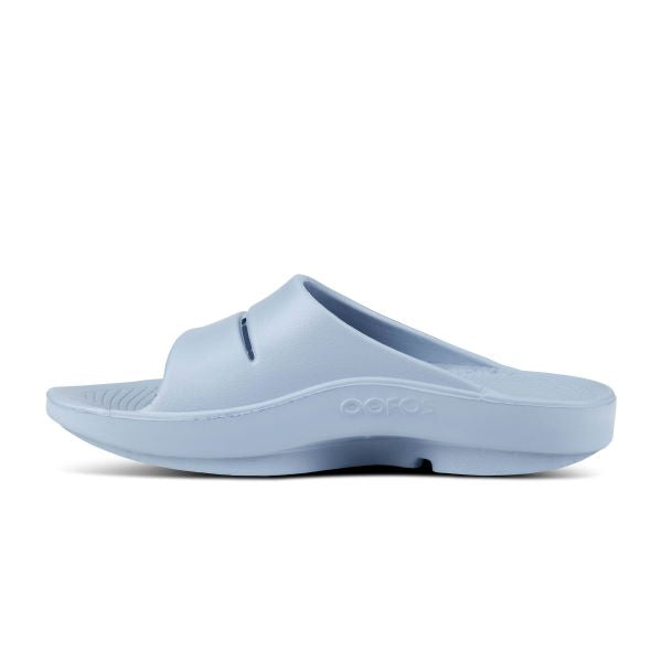 Oofos Neptune Blue OOahh Women's Slides 1100-NEPTUNE