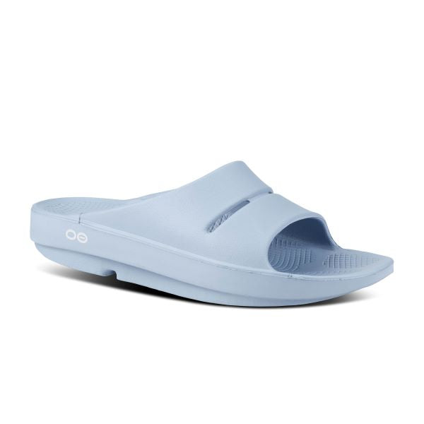 Oofos Neptune Blue OOahh Women's Slides 1100-NEPTUNE