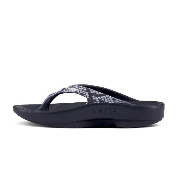 Oofos Snake OOLALA Limited Edition Womens Slide Comfort Sandals 1403