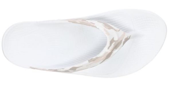 Oofos White Camo OOlala Limited Edition Womens Sandals 1403-WHTCAMO