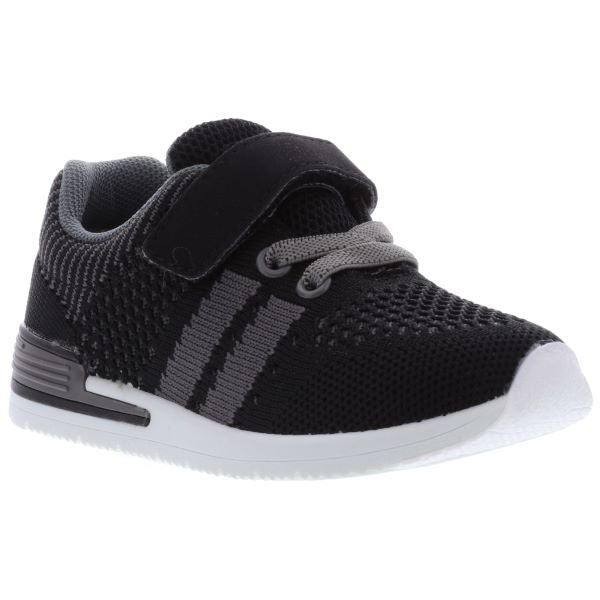 Oomphies Black Wynn Childrens Sneakers OK2082B