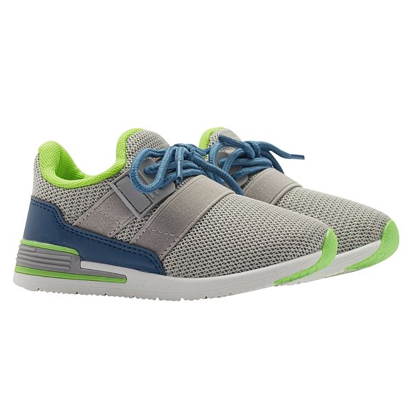 Oomphies Grey Reese Childrens Sneakers OK1983B