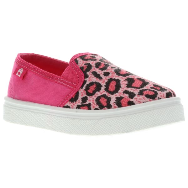 Oomphies Madison Pink Cheetah Childrens Shoes OK1405G-CHEETAH