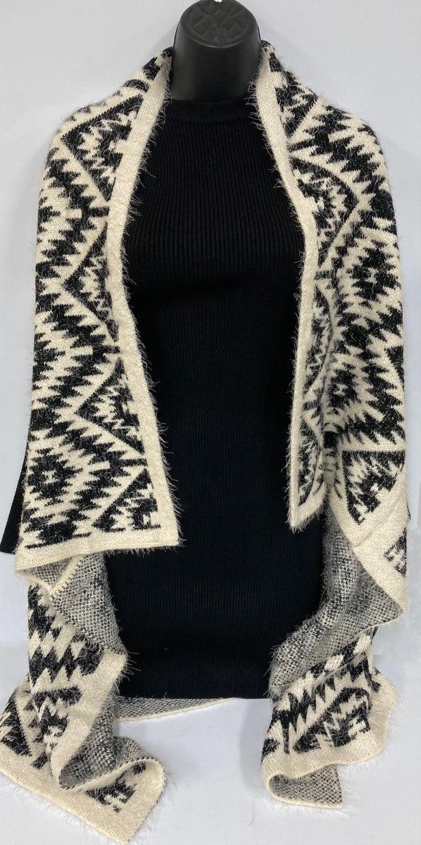 Original USA Black/White Fashion Women's Vest FP60117-BK