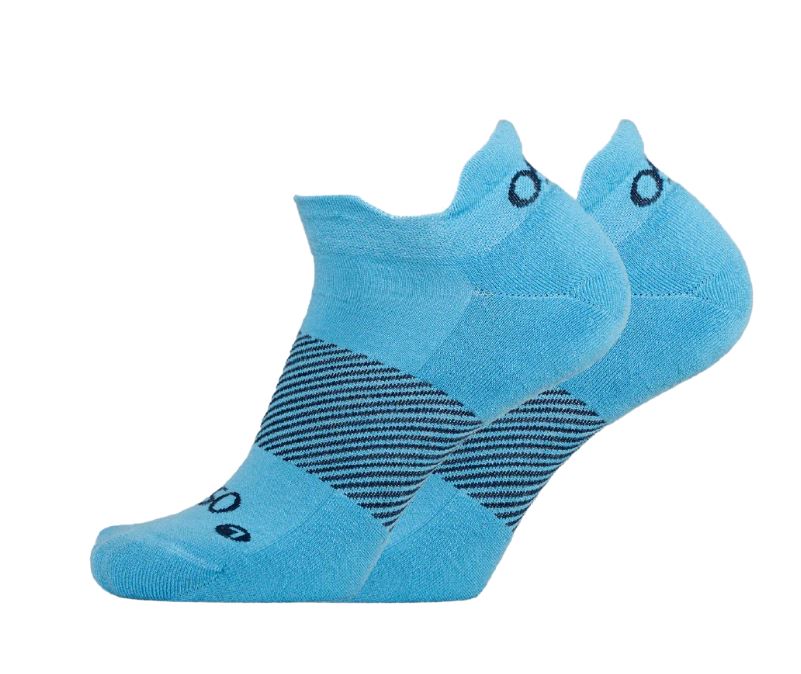 OS1st Carolina Blue Wicked No Show Comfort Socks OS1-9654-CBL