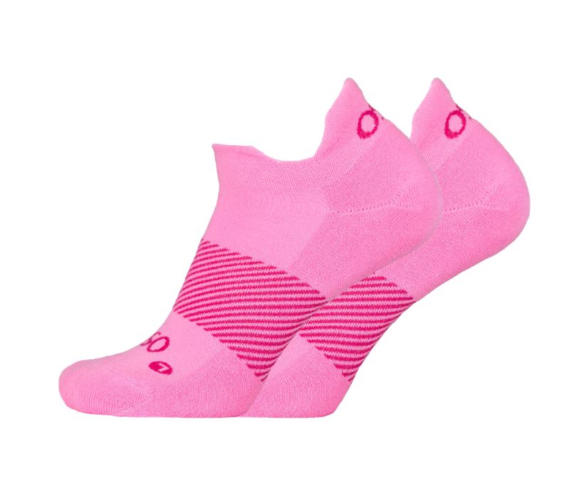 OS1st Pink Wicked No Show Pink Socks OS1-9654-PINK
