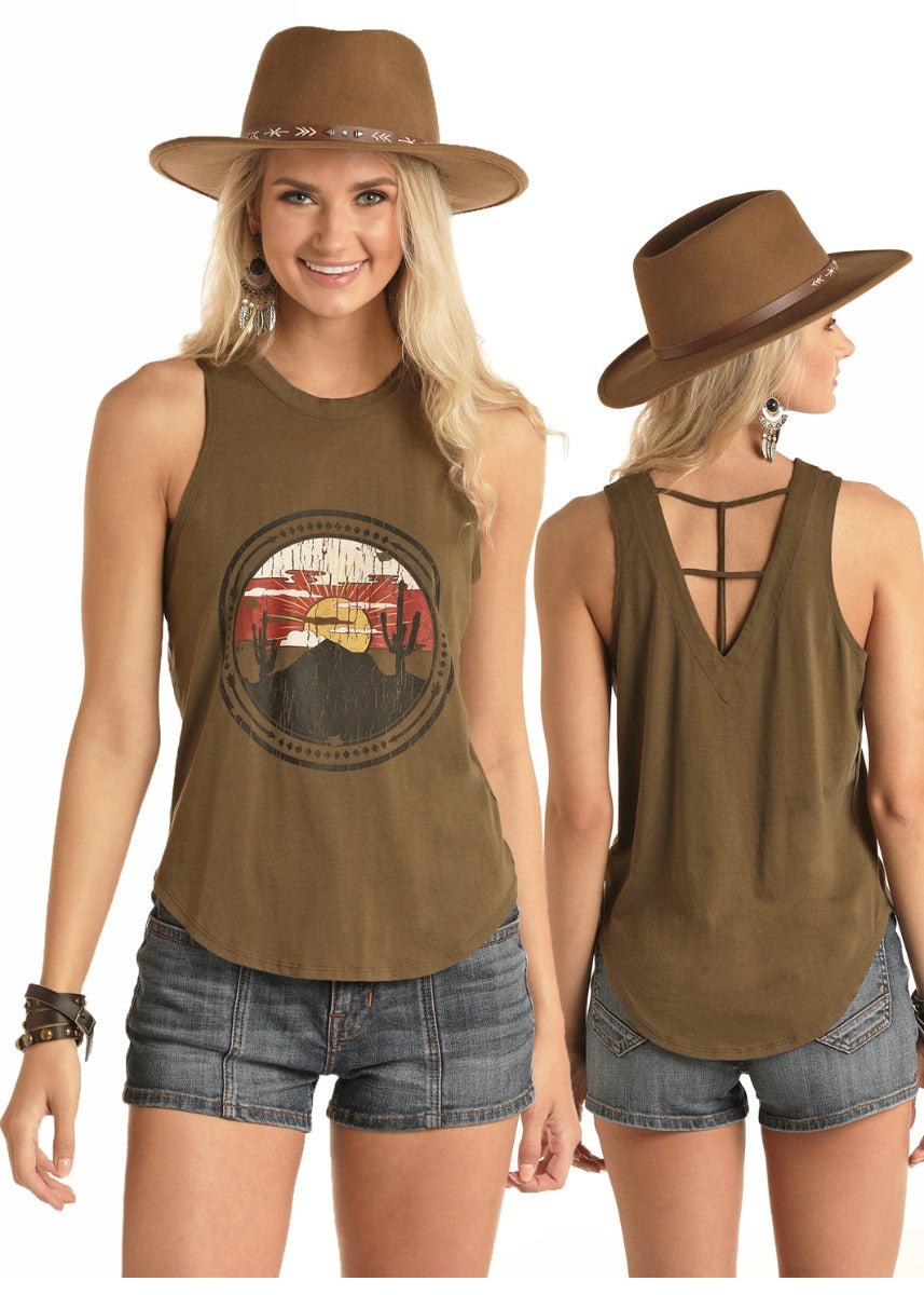 Panhandle Slim Mountain Desert Tank Top 49-5182