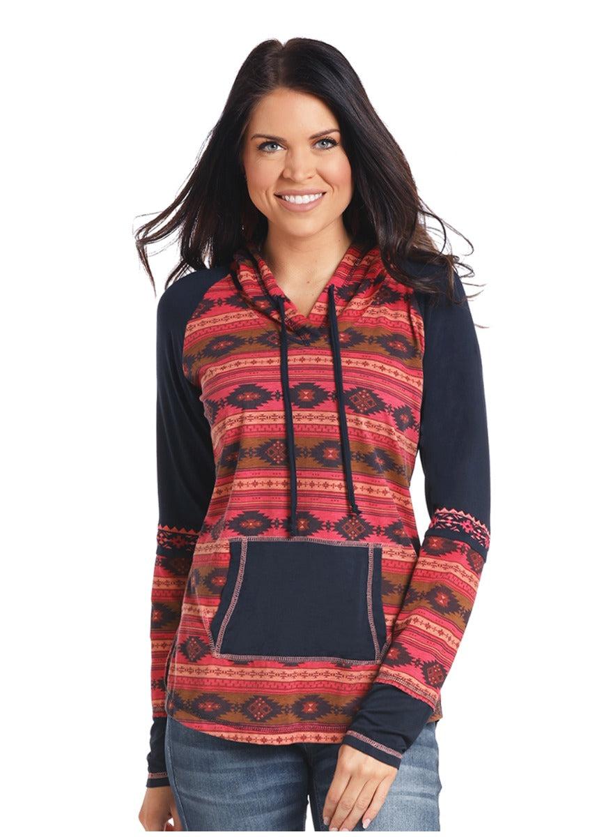 Panhandle Slim White Label Womens Long Sleeve Hoodie L8T-3729