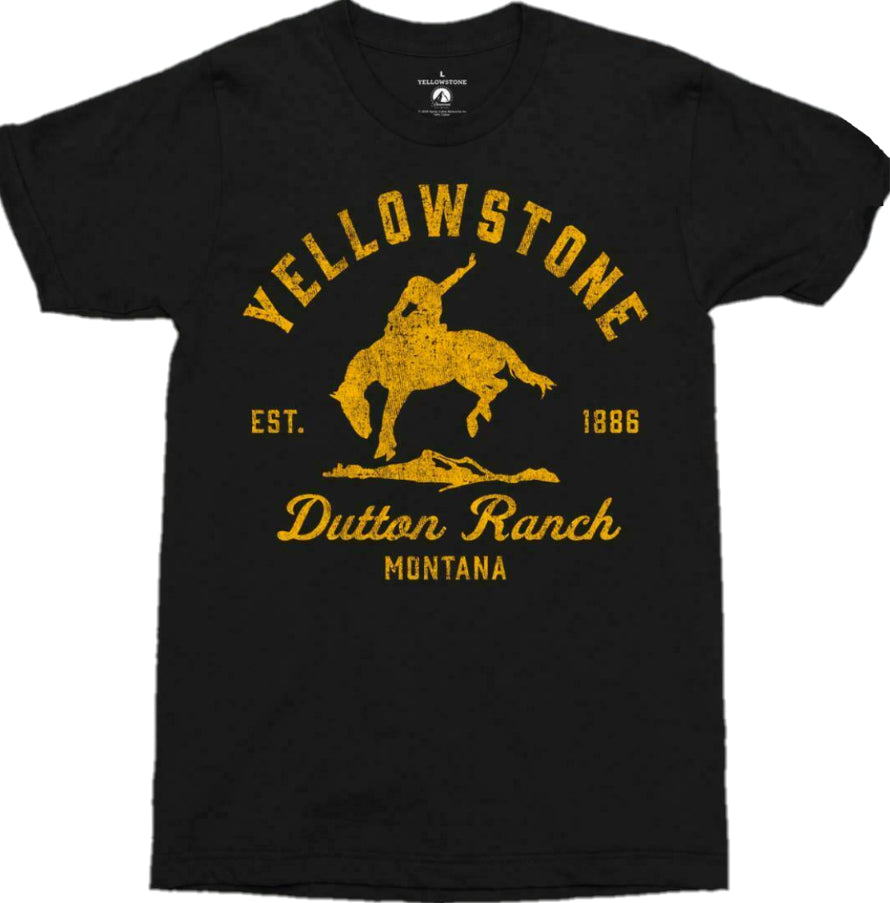 Paramount's Yellowstone Men's Dutton Ranch Tee Shirt 66-301-3