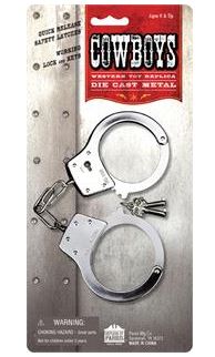 Parris Manufacturing Western Replica Handcuffs Kids 5007