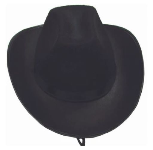 Parris Toys Black Child Size Cowboy Hat 5105