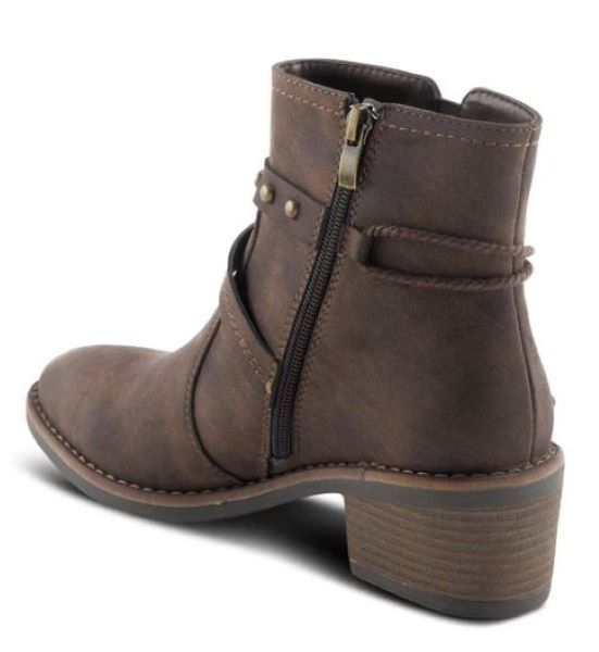 Patrizia Brown Crosinkris Womens Short Boots