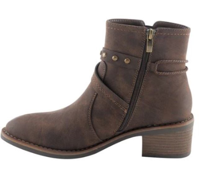 Patrizia Brown Crosinkris Womens Short Boots