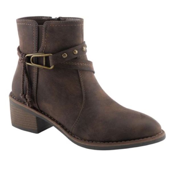 Patrizia Brown Crosinkris Womens Short Boots