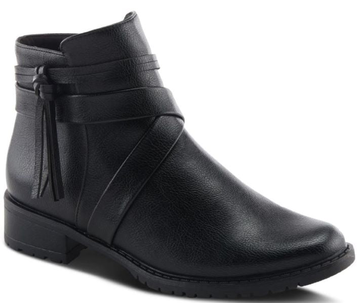 Patrizia by Spring Step Black Goodtimes Womens Ankle Boots GOODTIMES-BLACK