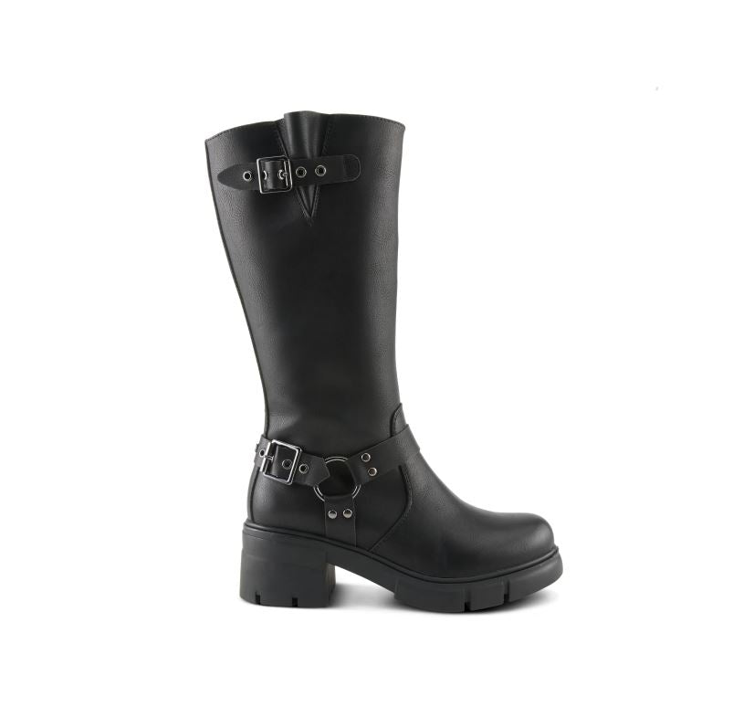 Patrizia By Spring Step Black Mosley Women's Boots MOSLEY-B