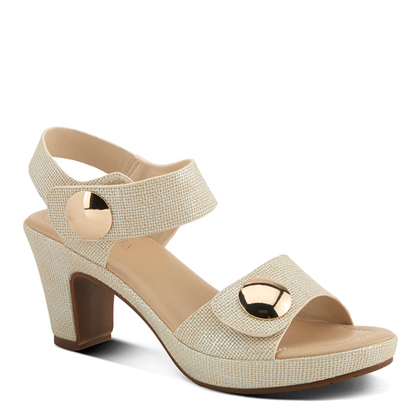 Patrizia By Spring Step Bone Dade Woven Women's Sandals DADE-WOVEN-BNE