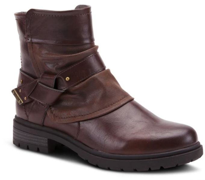 Patrizia By Spring Step Chocolate Orsolya Ladies Boots ORSOLYA-CHOC