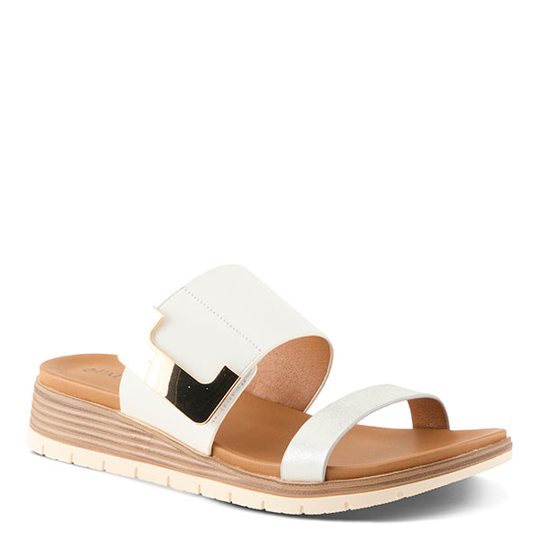 Patrizia by Spring Step White Multi Maliyah Women's Sandals MALIYAH-WM