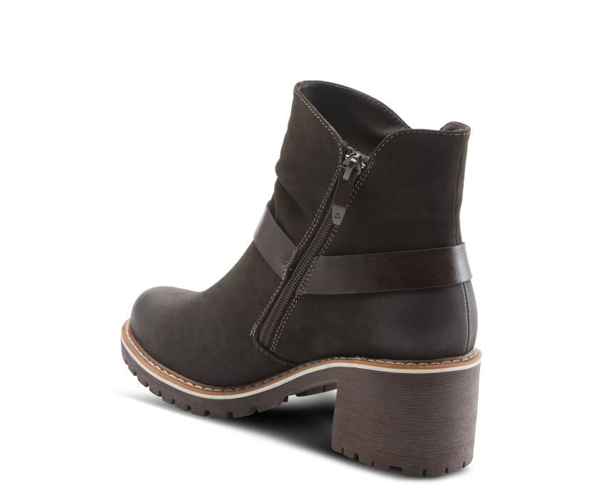 Patrizia By SpringStep Black Firewood Women's Harness Boots FIREWOOD-B