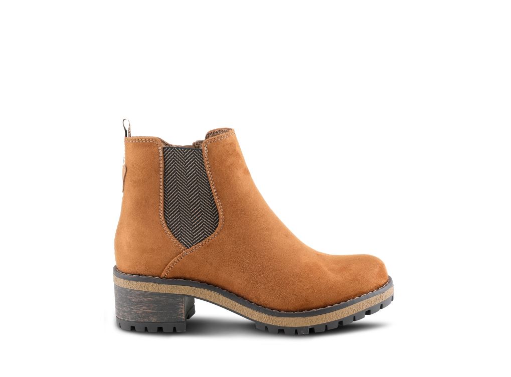 Patrizia By SpringStep Camel Smylie Women's Booties SMYLIE-CA