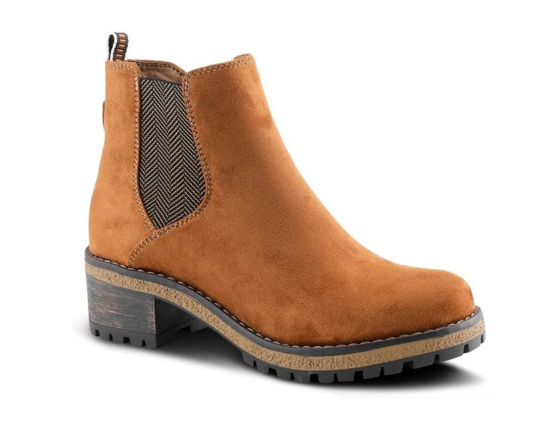 Patrizia by SpringStep Camel Smylie Women's Booties SMYLIE-CA