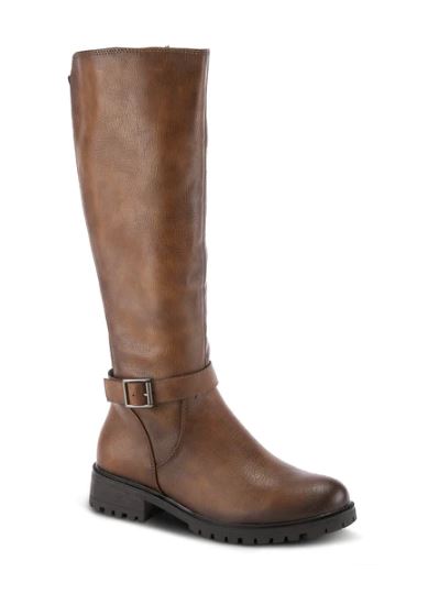 Patrizia Medium Brown Obelia Womens Tall Fashion Boots