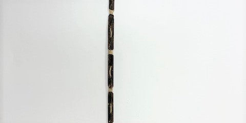 Phunky Horse Black Hatband with Thread HBM-13