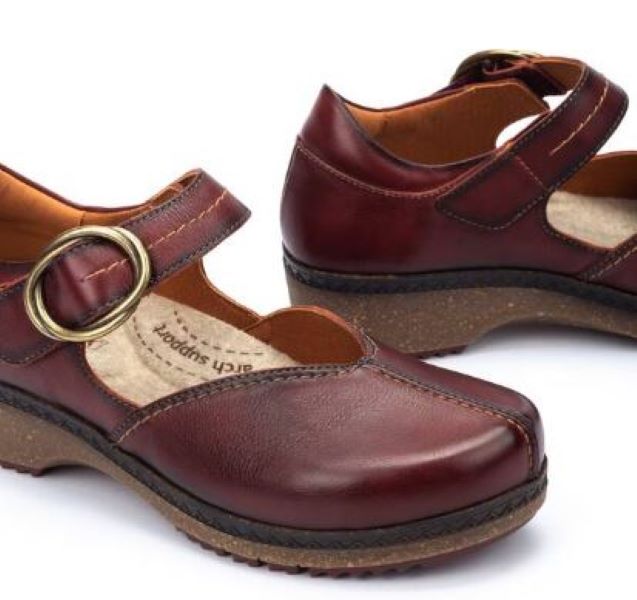 Pikolinos Arcilla Granada Women's Leather Shoes WOW-4837-ARCILL