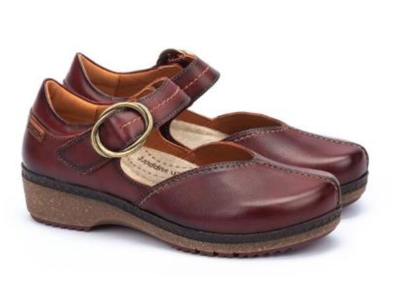 Pikolinos Arcilla Granada Women's Leather Shoes WOW-4837-ARCILL