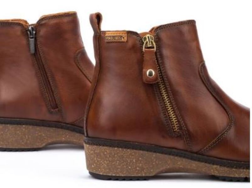 Pikolinos Cuero Granada Women's Ankle Boots With Zipper WOW-8988-CUERO