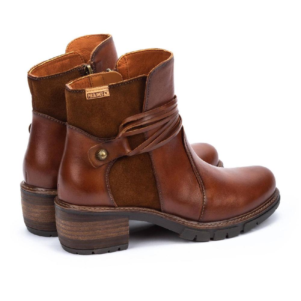 Pikolinos Cuero San Sebastian Women's Lace-Up Ankle Boots WIT-8906C2