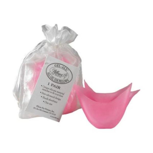 Pillows for Pointes Pink Gel- All Toe Pillows ALL-GEL