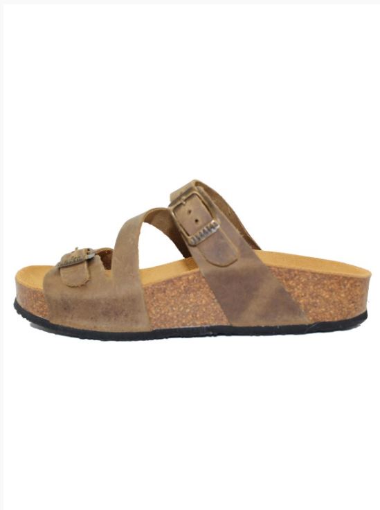 Plakton Kaki CP Bolino Apure Women's Sandals 341210-KHAKI