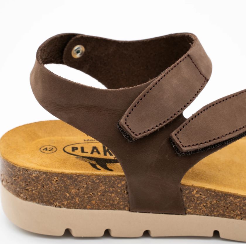 Plakton Nobuck 2 Moresco Jane Women's Sandals 356131-BROWN