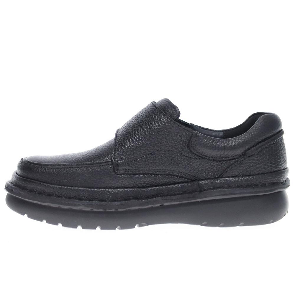 Propet Black Scandia Strap Men's Comfort Shoes M5015
